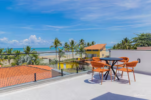 Casa Moderna Pé Na Areia